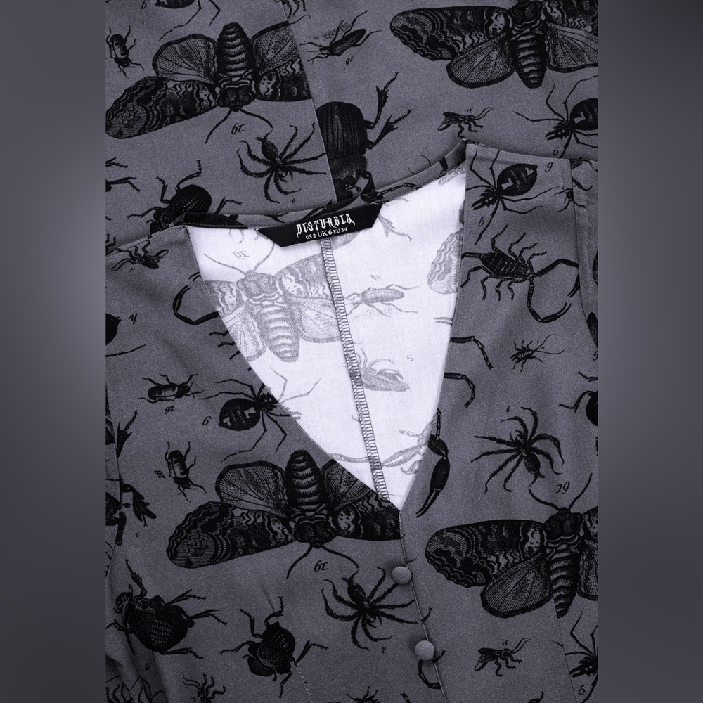 **SOLD** Disturbia Parasite Midi Dress - Picture 5 of 7